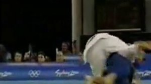 Judo 2000 Sydney: Inoue (JPN) - Gowing (NZL) [-100kg].