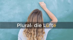 WÖRTERBUCH DEUTSCH: Luft ⭐⭐⭐⭐⭐ Deutsch mit Untertiteln