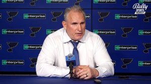 Berube on Binnington's actions that led to match penalty in loss to Wild