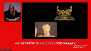 "Self portrait of Benvenuto Cellini". International Conference, LiveStream.