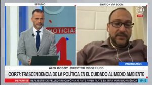 Entrevista Alex Godoy, director Cisger UDD, sobre debate medioambientales en la COP27