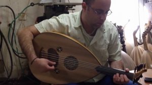 oud anan awad  playing Abu Alaa Oud