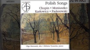 Mieczysław Karłowicz - Mego chłopca mi zabrali - My love is sent away Op. 7 No. 4