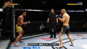 UFC 3 Смешанный легкий вес мужчины Iuri Alcantara (Бразилия) - Jose Aldo (Бразилия)