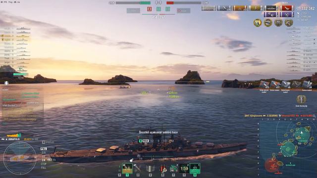 ANNAPOLIS Super Cruiser / WoWs / World of Warships #wows #worldofwarships #gaming смотреть онлайн