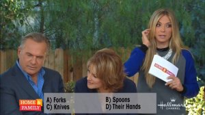 The Hallmark Channel's Home & Family show donate to Hunger Task Force!