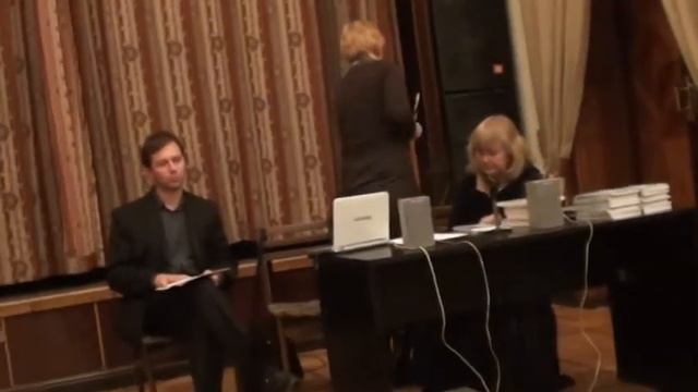 Элла Титова-Ромм и Михаил Ромм - Фрагмент презентации книги в ЦДЛ 2010