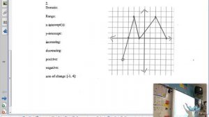 1-1 Key Features of Functions Worksheet