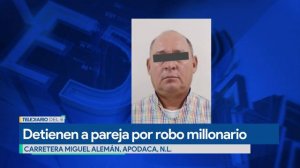 Detienen a pareja por robo millonario a vivienda de San Pedro