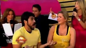 Sonya Smith y Gabriel Porras en Levantate part.2