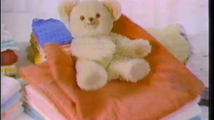 Classic Snuggle Fabric Softener Teddy Bear Ad - 1983