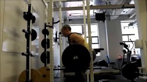 Zercher Harness Squats Feb 17 2012