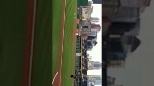 P and c first pitch at pnc