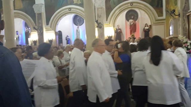 Missa Solene celebrada pelo Cardeal Acebispo Dom Orani João Tempesta! смотреть онлайн