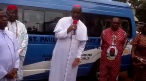 Bishop Hilary Okeke speak about Gov. Obi in Igbo