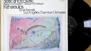 Ernst Krenek - KITHARAULOS, Op. 213 (1971) **vinyl rip**