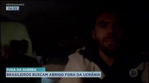 FUGA DA GUERRA: BRASILEIROS BUSCAM ABRIGO FORA DA UCRÂNIA