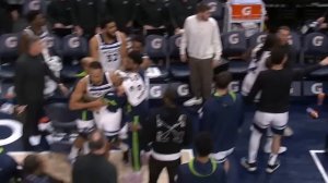 RUDY GOBERT TAUNTED BY TEAMMATE KYLE ANDERSON "U JUST A B-! SAY IT TO MY FACE" PUNCHES HIM!