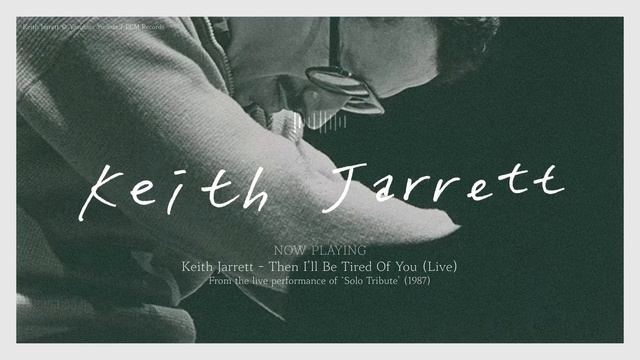 [Playlist] 내가 재즈를 사랑하는 이유, 키스 자렛 смотреть онлайн