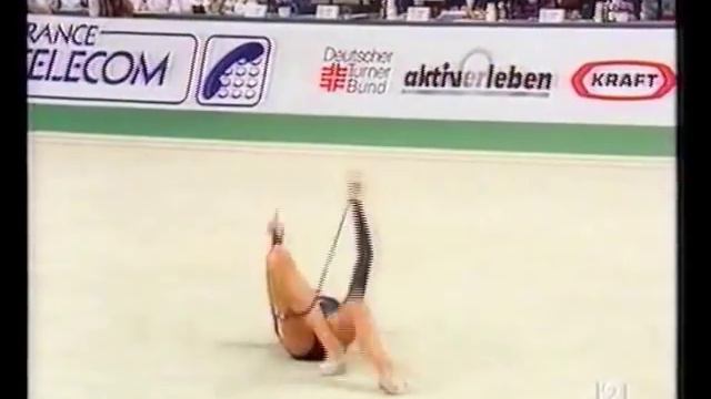 OKSANA KOSTINA. FINAL DE CUERDA.EUROPEO STTUTGART 1992 смотреть онлайн