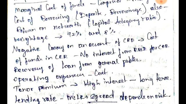 MCLR part 2 | Marginal Cost based lending rate | Tamil | banking awareness