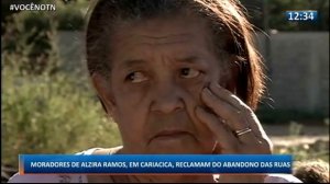 TN1: Moradores de Alzira Ramos, em Cariacica, reclamam do abandono das ruas