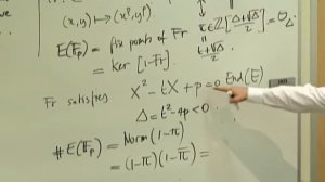 Abelian surfaces with a given number of points