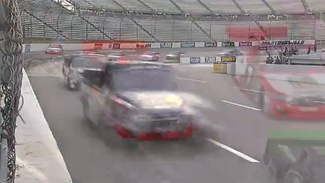 Points leader Ty Dillon in trouble in Martinsville