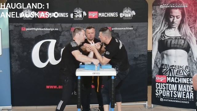 Frode Haugland VS Darius Anelauskas / BERSERKER ARMWRESTLING смотреть онлайн