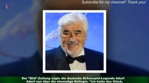 Mario Adorf: Er nimmt  von Gina Lollobrigida