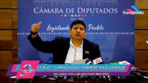 Camacho, el hombre más corrupto de la historia de Bolivia y de Santa Cruz. Rolando Cuellar (Dip MAS