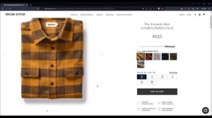 Taylor Stitch Yosemite Shirt / A well-made and comfy flannel for most occasions