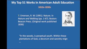 51 Works in Adult Education Part 1