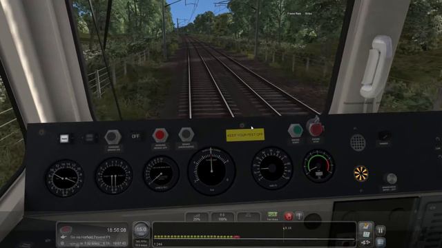 Train simulator 2017: Armstrong powerhouse class 66 Felixstowe-Hams Hall Part 2
