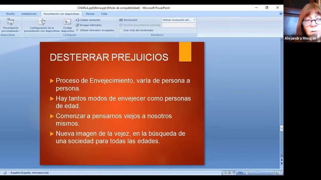 Alejandra Mougan 1er Congreso de Tecnologia para Personas Mayores y sus Profesionales ClicMayores смотреть онлайн
