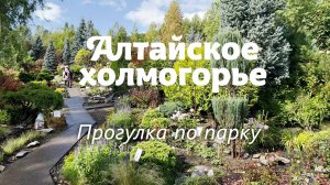 Прогулка по парку  Алтайское Холмогорье
