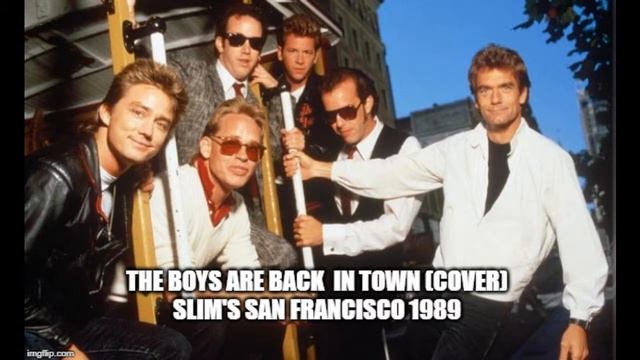 Huey Lewis Live (Slims, San Francisco 1989) The Boys Are Back In Town смотреть онлайн