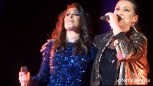 Malú y Niña Pastori 'Angel caido' | 17/12/2016 Madrid | @NoticiasMalu