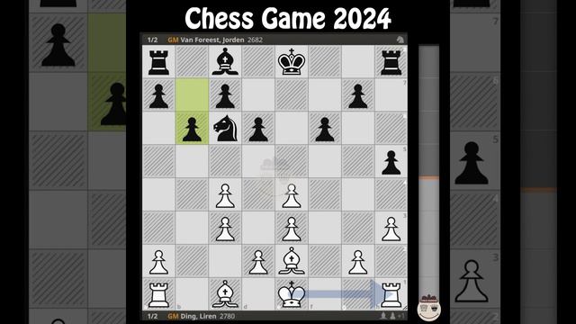 Ding, Liren - Van Foreest, Jorden || 86th Tata Steel Masters 2024 @chessbuddies 🔴 #TataSteelMasters смотреть онлайн