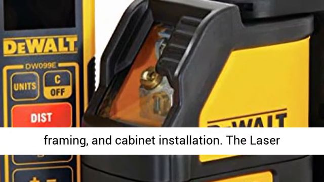 DEWALT TSTAK Laser Level   Laser Measure Tool Kit, Cross Line DW0889CG смотреть онлайн