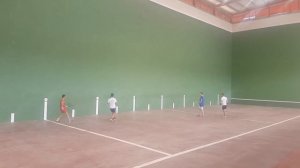 Javier-Dani vs Ernesto-Alberto. Cuartos de final. Torneo Calera y chozas 2017.