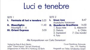 Carlo Domeniconi – Luci e Tenebre (LP 1984)