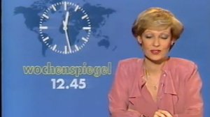 Tagesschau (Spätnachrichten) 13.5.1984 plus Programmvorschau