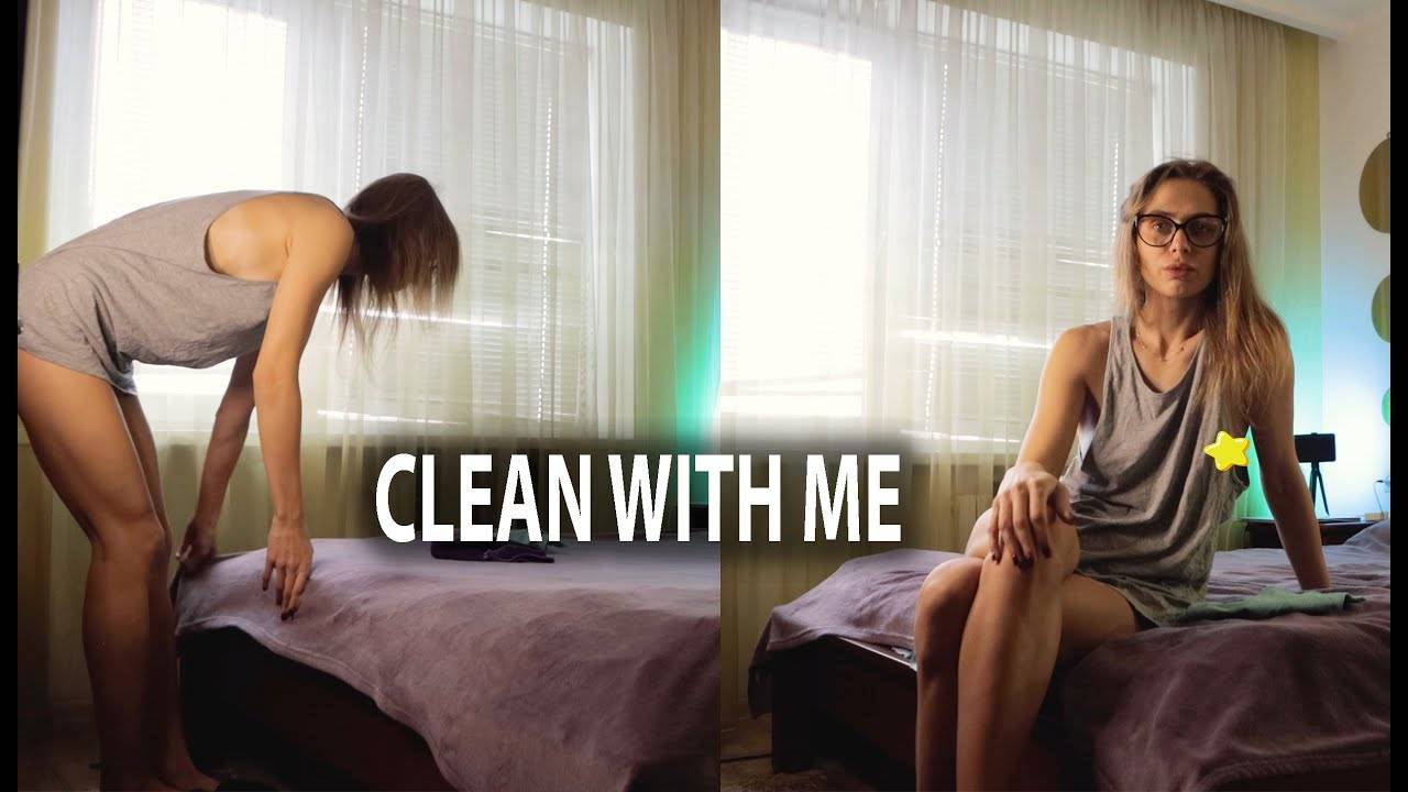🔞 Tina girl nobra cleans the bedroom. смотреть онлайн