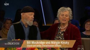 NDR Talk Show 22.03.2024 - Schauspieler Margie Kinsky und Bill Mockridge