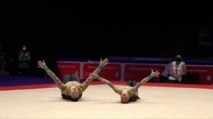 Acrobatic Gymnastics World Championship 2021- POR Catarina Gonçalves e Lara Fernandes DYN