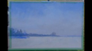 Mike Barr plein air at Goolwa