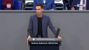 Andreas Audretsch (B90/Die Grünen) zum Haushalt 2022: Ministerium für Arbeit & Soziales | Bundestag