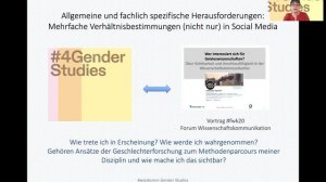 Wissenschaftskommunikation in den Gender Studies