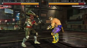 TEKKEN 5 - King gameplay PlayStation 2 HD (PCSX2 v1.7.0)